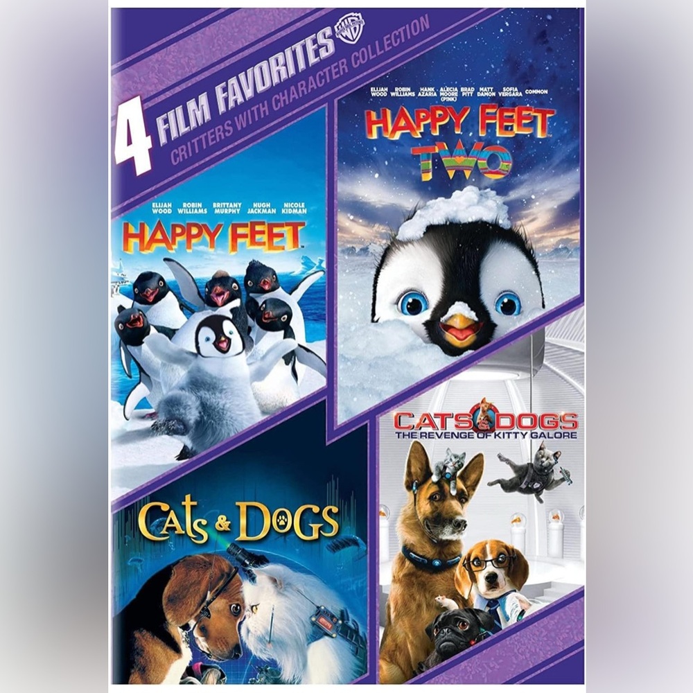 4 Film Favorites Critters with Characters Collection DVD Collection